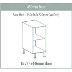 Base Unit 450 x 560 x 720mm