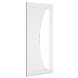 Deanta "Ravello Glazed" white primed door