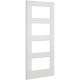 Deanta "Coventry Clear Glazed" white primed door