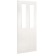 Deanta "Eton Clear Glazed" white primed door