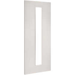 Deanta "Seville Clear Glazed" white primed door