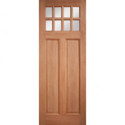 Hardwood Chigwell Clear Glazed External Door (LPD Doors)