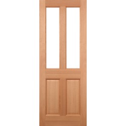 Hardwood Malton Clear Glazed 2L External Door (LPD Doors)