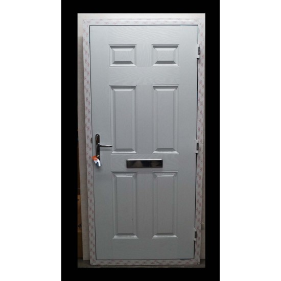 Composite Front Door 980mm x 2100mm (Black)