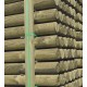 Green Treated Round Post - 100mm x 3.66m