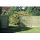 Square Horizontal Treated Fence Panel