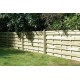 Square Horizontal Treated Fence Panel