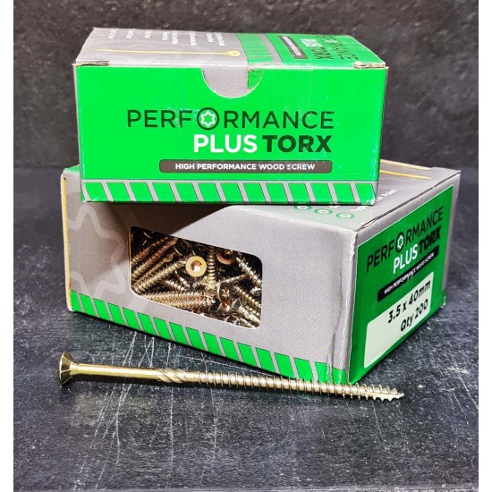 Performance Plus TORX HEAD Wood Screws (Gauge Metric 4)