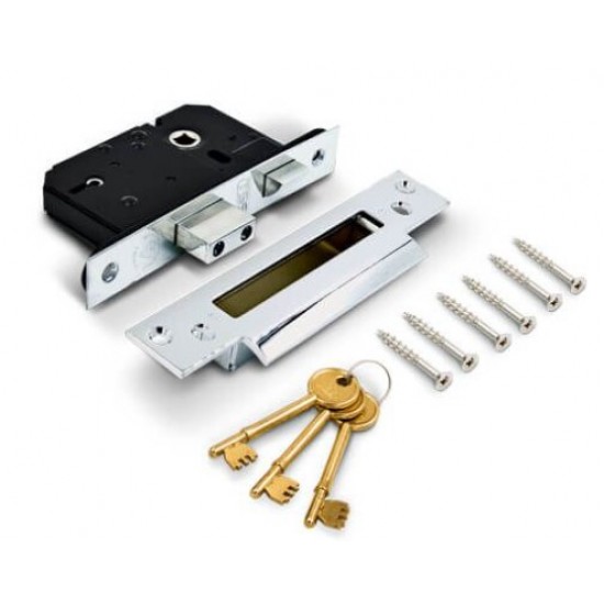 5 Lever Mortice Sashlock (2.5") British Standard