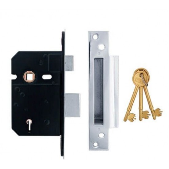 5 Lever Mortice Sashlock (2.5") British Standard