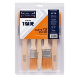 Hamilton Fine Tip Paint Brushes - 5 Pack