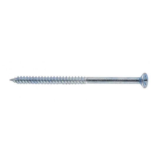 Woodscrews - Zinc Plated 3" x No.10 PK10 (Bonus Bag)