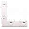 Corner Plates 75mm Zinc Plated PK2 (Bonus Bag)