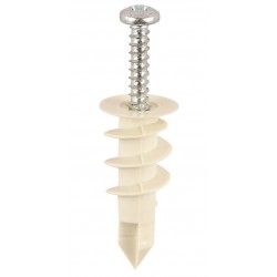 Plasterboard Driva Fixings Nylon PK5 (Bonus Bag)