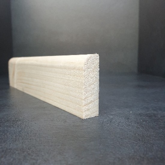 Pencil Round Pine Architrave 50mm x 15mm x 2.1m Pencil Round Pine Architrave 50mm x 15mm x 2.1m