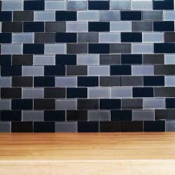 Lofthouse petrol Grey mosaic tile (BCT)