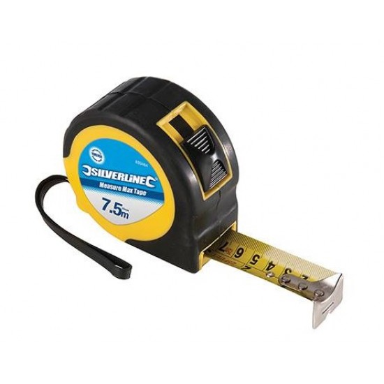 Silverline Max Tape Measure (7.5m)