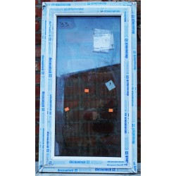 uPVC Window 620w x 1100h Clear (35)