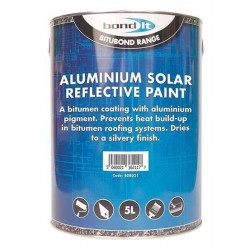 Aluminium Solar reflective paint 5l 