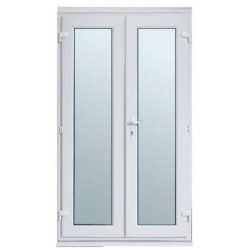Euramax White uPVC French Door - 1790 x 2090mm