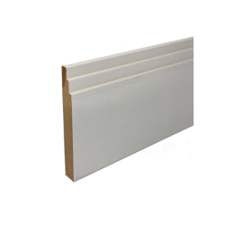 Art Deco  White Primed Skirting Board