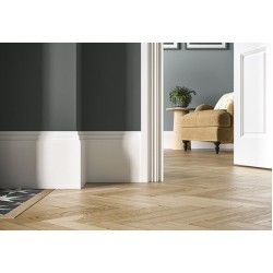 Art Deco  White Primed Architrave 