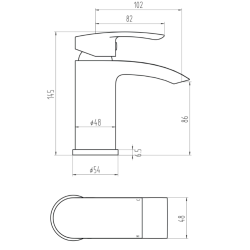 Belini Mono Basin Mixer 