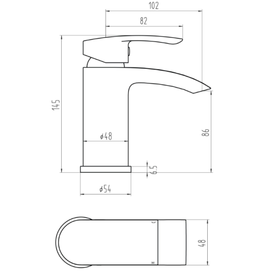 Belini Mono Basin Mixer 