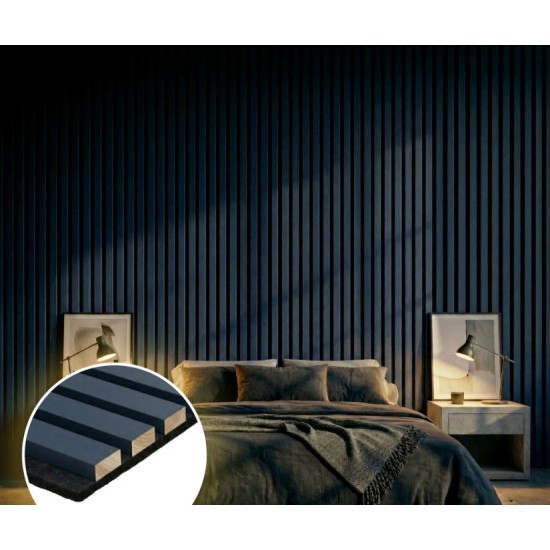 Blue Wall Panel 