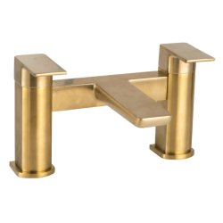 Muro Brushed Brass Bath Filler