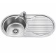 Single bowl round sink
