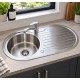 Single bowl round sink