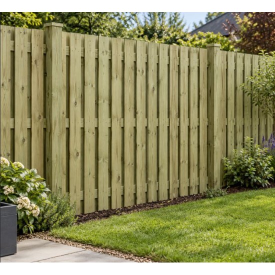Fence Board Green Treated 1.8m x 150mm x 16mm