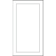 Avanti Juno 18mm Door, Super Matt Highland Green, 1060 x 596mm
