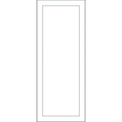 Avanti Juno 18mm Door, Super Matt Highland Green, 1245 x 296mm