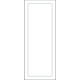 Avanti Juno 18mm Door, Super Matt Highland Green, 1245 x 596mm
