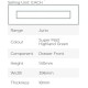 Avanti Juno 18mm Drawer Front, Super Matt Highland Green, 140 x 396mm