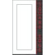 Avanti Juno 18mm Corner Door, Super Matt Highland Green, 715 x 316mm