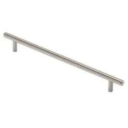 Bar Handle, Brushed Nickel, 96mm centres