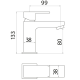 Lanza Mono Basin Mixer 