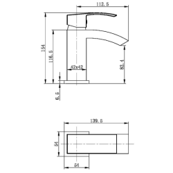 Descent Mono Basin Mixer 