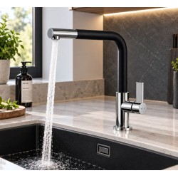 Single Lever Pull Out Kitchen Tap