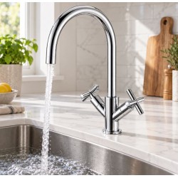 Wing Lever Kitchen Tap