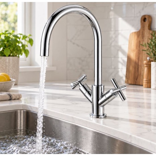 Wing Lever Kitchen Tap