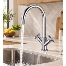 Cross Head Monoblock Kitchen Tap