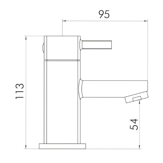 Forme Mono Basin Mixer
