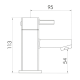 Forme Mono Basin Mixer